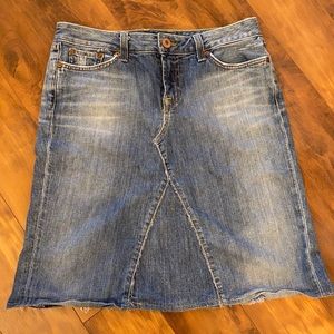 Lucky Jean skirt